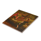 Touchstone und Audrey (von John Collier) Fliese (Seite)