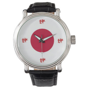 Touge Eile-Japan-Flagge Uhr
