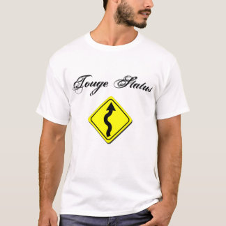 Touge Status-Antrieb-T-Shirt Weiß T-Shirt