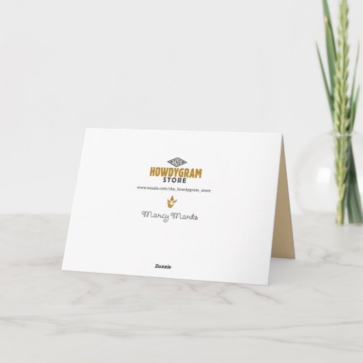 "Tough Baby Owl" wird bald gut Karte (Rückseite)