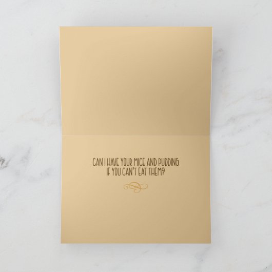 "Tough Baby Owl" wird bald gut Karte (Innenseite)