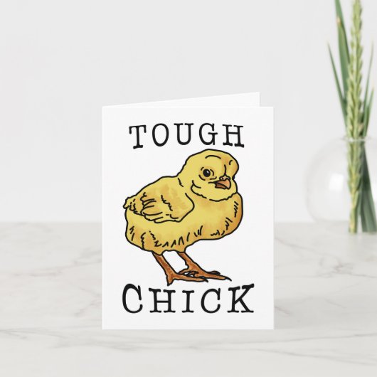 Tough Chick Karte (Vorderseite)