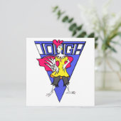 Tough Chick Pink Ribbon (Stehend Vorderseite)