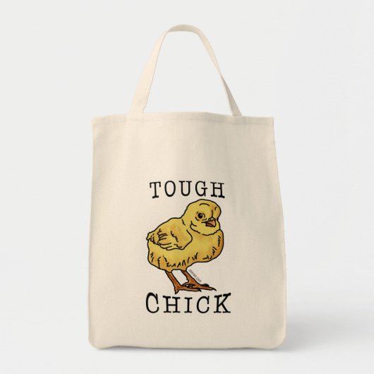 Tough Chick Tragetasche (Vorne)