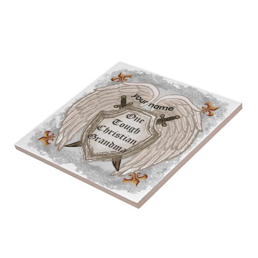 Tough Christlich Oma Fliese (Seite)