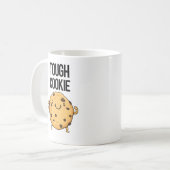 Tough Cookie Funny Cookie Puff Kaffeetasse (Vorderseite Links)