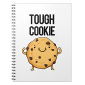 Tough Cookie Funny Cookie Puff Notizblock (Vorderseite)