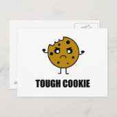 Tough Cookie Funny Postkarte (Vorne/Hinten)