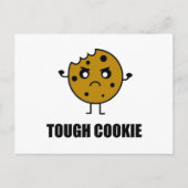 Tough Cookie Funny Postkarte (Vorderseite)