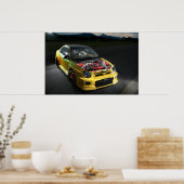 Tough Custom Subie Poster (Küche)