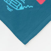 Tough Enough To Be A Daycare Teacher Funny Daycare Fleecedecke (Ecke)