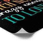 Tough Enough To Be A Psych Nurse Poster (Ecke)