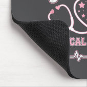 Tough Girls Save Lives Medical Istant Mousepad (Ecke)
