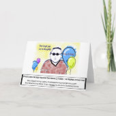 Tough Guy 'Happy Birthday' Card Karte (Rückseite)