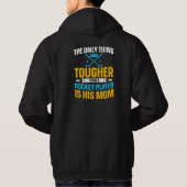 Tough Hockey-Mama Hoodie (Rückseite)