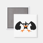 Tough lil' birdie :) magnet : (Vorderseite/Rückseite)