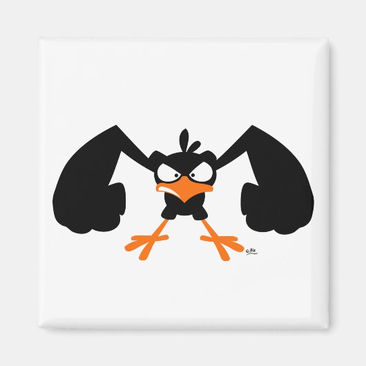 Tough lil' birdie :) magnet : (Vorne)