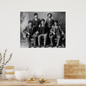 TOUGH MÄNNER DES ALTEN WESTEN 2 POSTER (Küche)