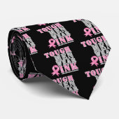 Tough Men tragen Pink Krawatte (Gerollt)