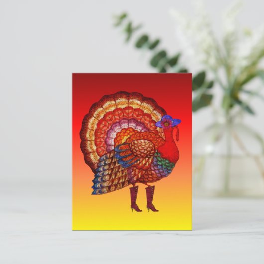 Tough Old Bird Postkarte (Stehend Vorderseite)