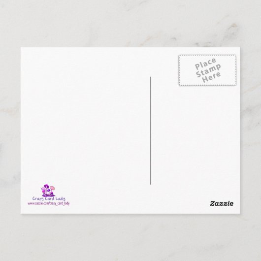 Tough Old Bird Postkarte (Rückseite)