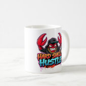 Tough Street Crab Graffiti Streetwear Design Kaffeetasse (VorderseiteRechts)