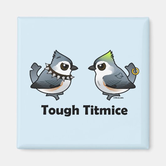 Tough Titmice Magnet (Vorne)