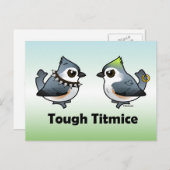 Tough Titmice Postkarte (Vorne/Hinten)