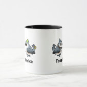 Tough Titmice Tasse (Zentrum)