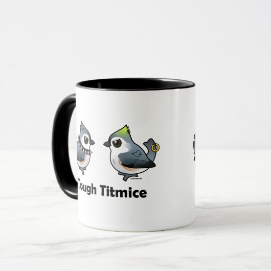Tough Titmice Tasse (Vorderseite Links)