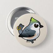 Tough Titmouse Button (Vorne & Hinten)