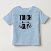 "Tough Typ" - Kleinkind-T-Shirt Kleinkind T-shirt (Vorderseite)