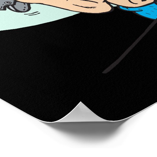 Tough Typ Poster (Ecke)