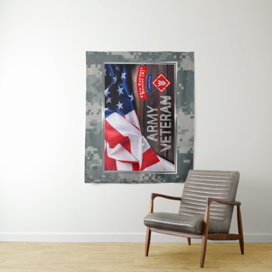 Tough Veteran 20. Ingenieur Brigade-Im Flugzeug Wandteppich (Beispiel)