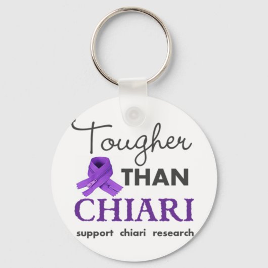Tougher als Chiari Schlüsselanhänger (Vorderseite)