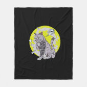 TOUGHT_CAT FLEECEDECKE (Vorderseite)