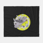 TOUGHT_CAT FLEECEDECKE (Vorderseite (Horizontal))