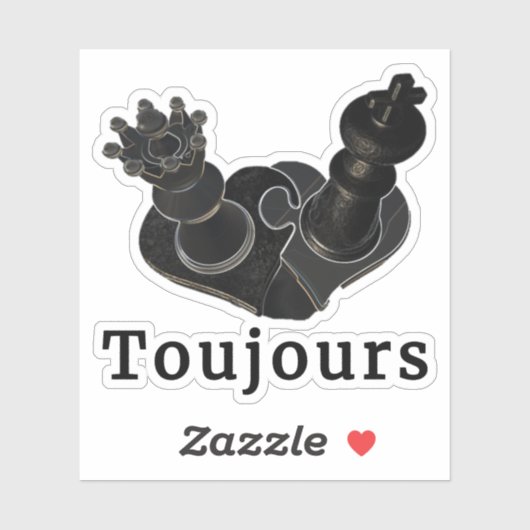 Toujours Sticker (Blatt)