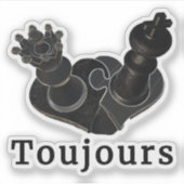 Toujours Sticker (Vorderseite)