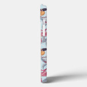 Toukane mit exotischen Blume Case-Mate iPhone Hülle (Rückseite / Links)