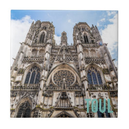 Toul St. Etienne Cathedral Frankreich Geschenk Fliese
