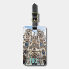 Toul St. Etienne Cathedral Frankreich Geschenk Gepäckanhänger