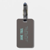 Toul St. Etienne Cathedral Frankreich Geschenk Gepäckanhänger (Rückseite vertikal)