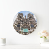 Toul St. Etienne Cathedral Frankreich Geschenk Große Wanduhr (Zuhause)