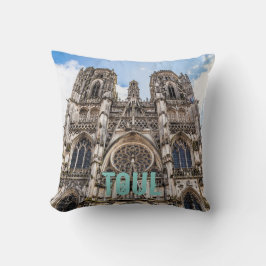 Toul St. Etienne Cathedral Frankreich Geschenk Kissen