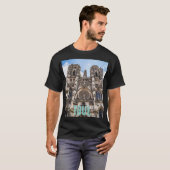 Toul St. Etienne Cathedral Frankreich Geschenk T-Shirt (Vorne ganz)