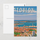 Toulon Foto Postkarte (Vorne/Hinten)