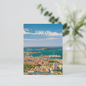 Toulon Foto Postkarte (Stehend Vorderseite)