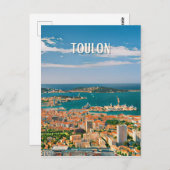 Toulon Foto Postkarte (Vorne/Hinten)