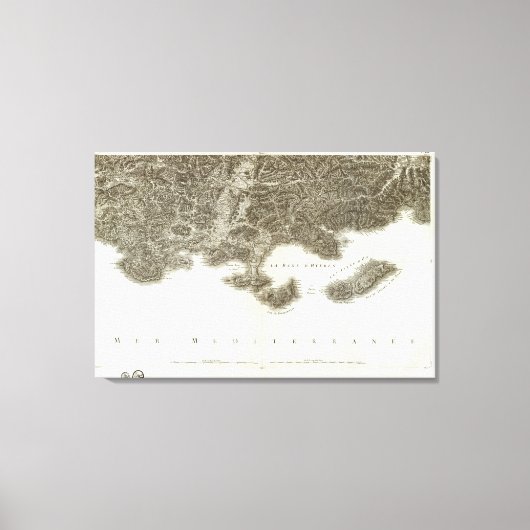 Toulon Leinwanddruck (Vorderseite)